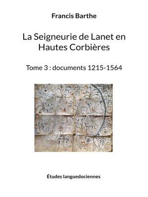 cover image of La Seigneurie de Lanet en Hautes Corbières